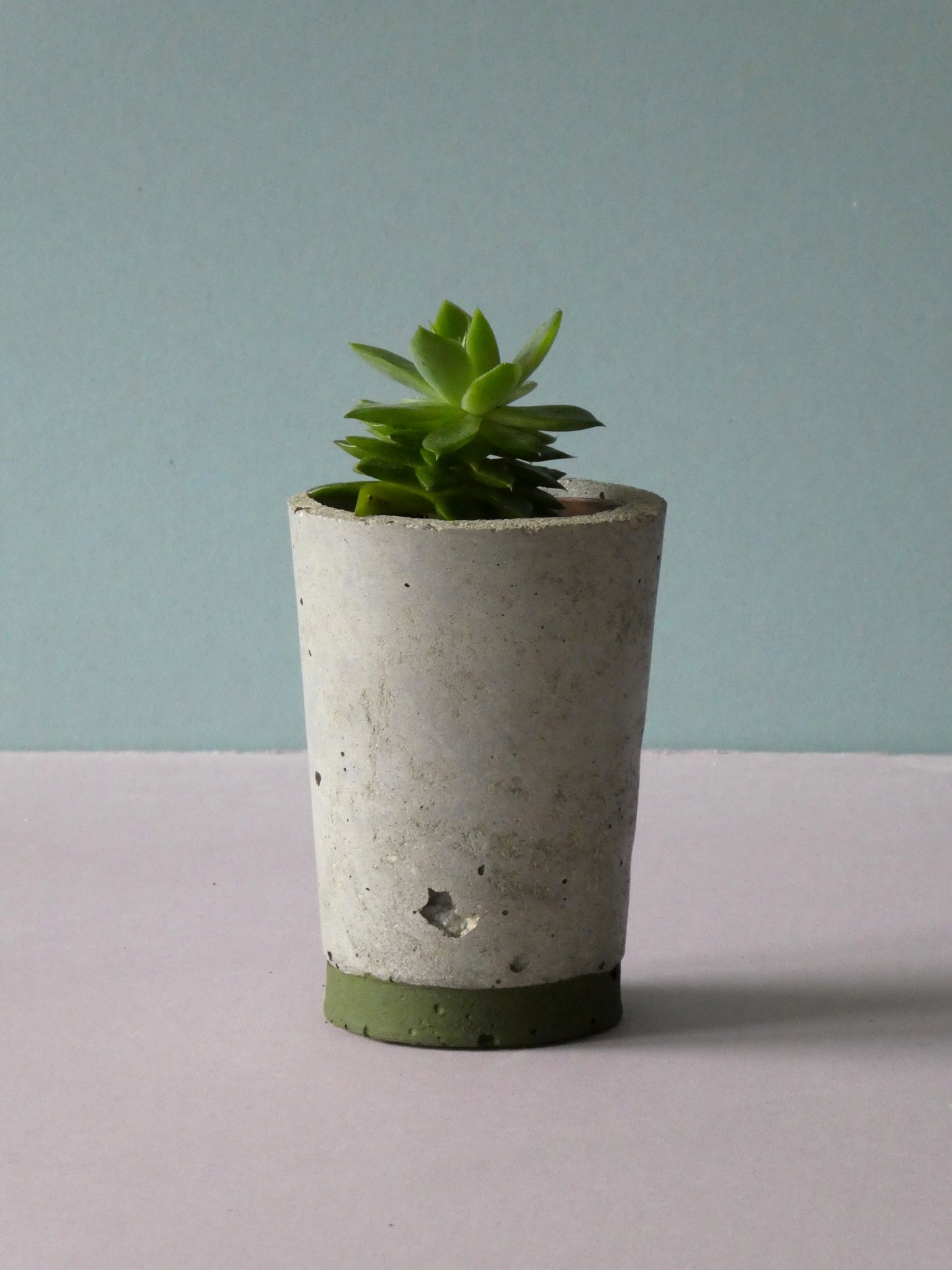 Concrete pot Sale with colour