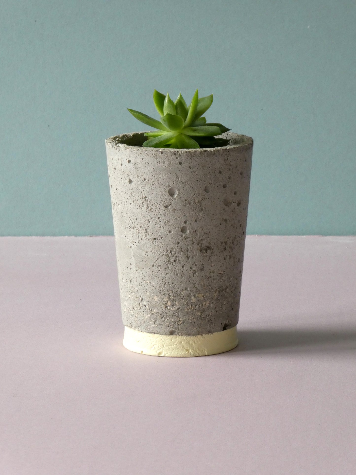 Concrete pot Sale with colour